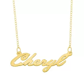 Name Necklace Cheryl